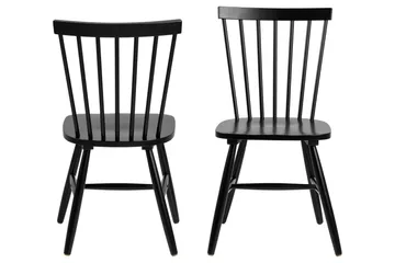 Alegra Matstol - Svart - Products - Möbler - Fåtölj & stolar - Pinnstol