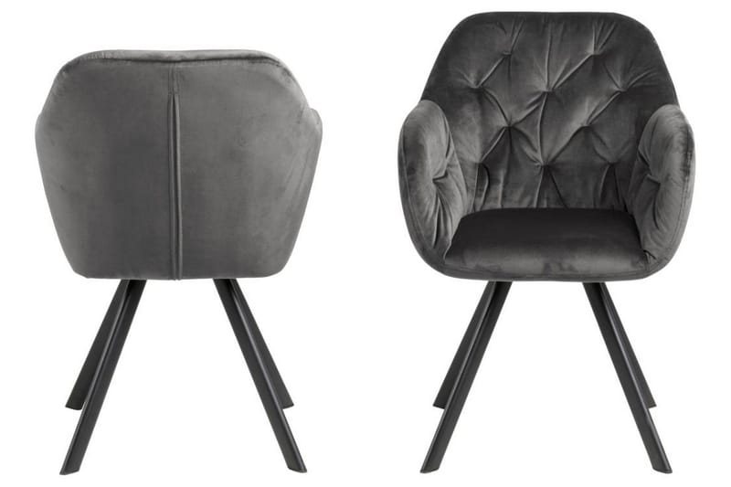 Alsephina Karmstol - Grå - Products - Möbler - Fåtölj & stolar - Karmstol