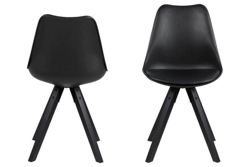 Andros Matstol & köksstol med träben - Svart - Products - Möbler - Fåtölj & stolar - Matstol & köksstol