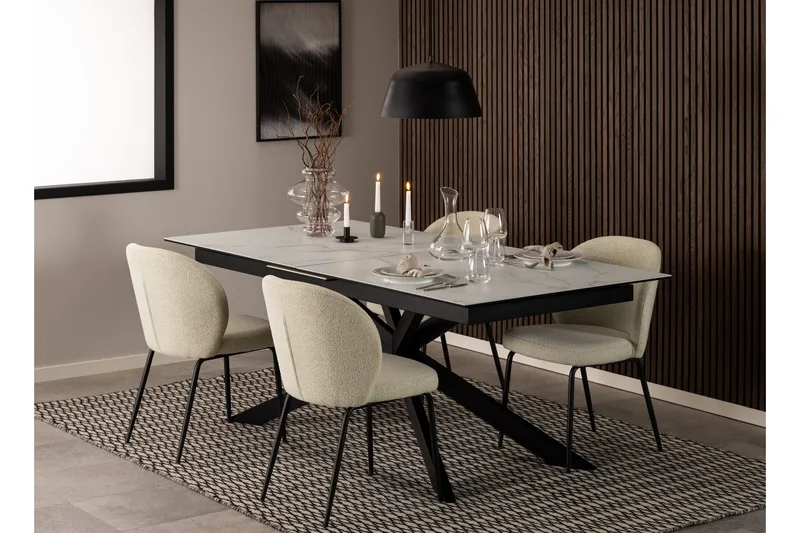 Dursun Matstol - Ljusbeige - Products - Möbler - Fåtölj & stolar - Matstol & köksstol