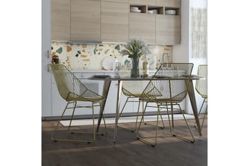 Ellis Matstol Guld - CosmoLiving - Products - Möbler - Fåtölj & stolar - Matstol & köksstol