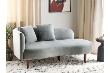 Gabriell Schäslong 168 cm Vänster - Grå - Products - Möbler - Fåtölj & stolar - Fåtölj - Liggfåtölj