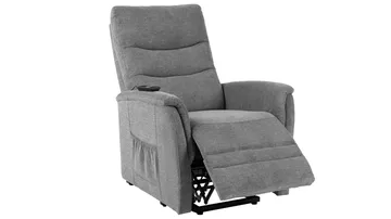 Owlcreak Reclinerfåtölj med Lift Elektrisk - Grå - Products - Möbler - Fåtölj & stolar - Fåtölj - Biofåtölj & reclinerfåtölj