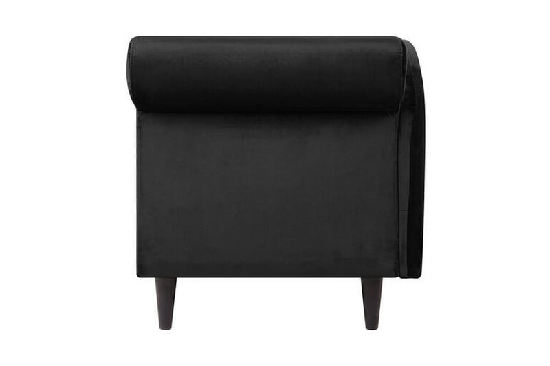 Tyland Schäslong Höger - Svart - Products - Möbler - Fåtölj & stolar - Fåtölj - Liggfåtölj