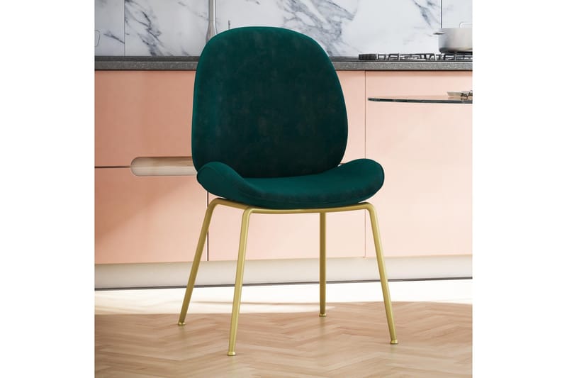 Kaiti Matstol - Grön - Products - Möbler - Fåtölj & stolar - Matstol & köksstol