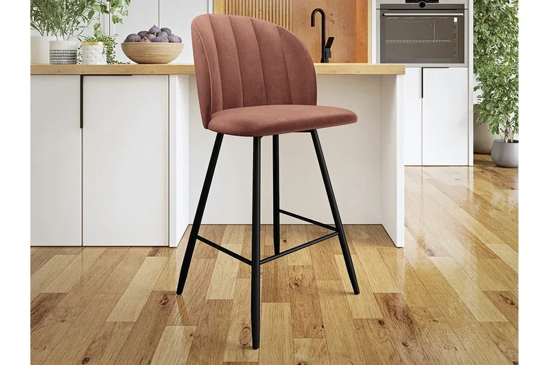 Kintore Barstol - Svart - Products - Möbler - Fåtölj & stolar - Barstol & barpall