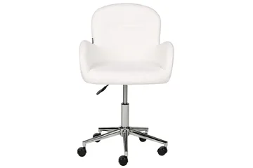 Kontorsstol Priddy Vit/Silver - Vit/Silver - Products - Möbler - Fåtölj & stolar - Kontorsstol & skrivbordsstol