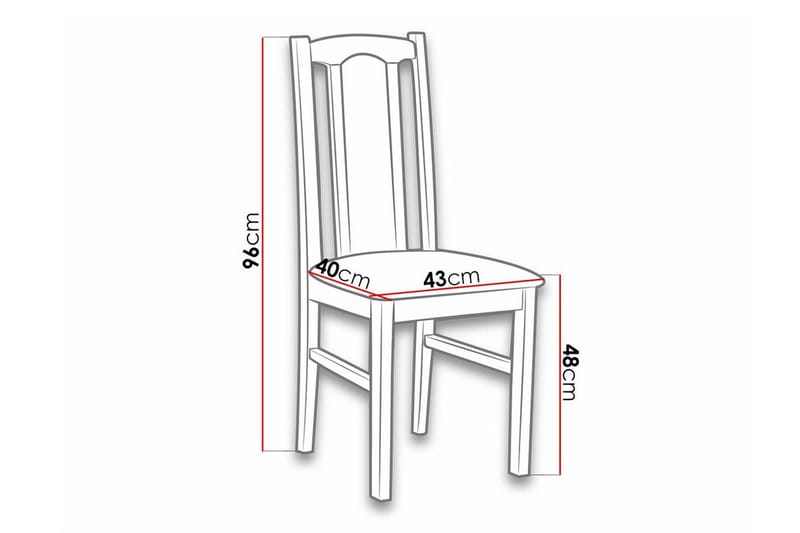 Lufti Matstol Black/Wood - Products - Möbler - Fåtölj & stolar - Matstol & köksstol