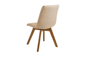 Matstol 2 st beige CALGARY - Beige - Products - Möbler - Fåtölj & stolar - Matstol & köksstol