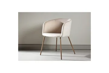 Matstol Berit - Cream - Products - Möbler - Fåtölj & stolar - Matstol & köksstol