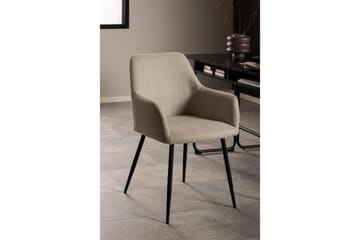 Nielsby Karmstol - Beige - Products - Möbler - Fåtölj & stolar - Karmstol
