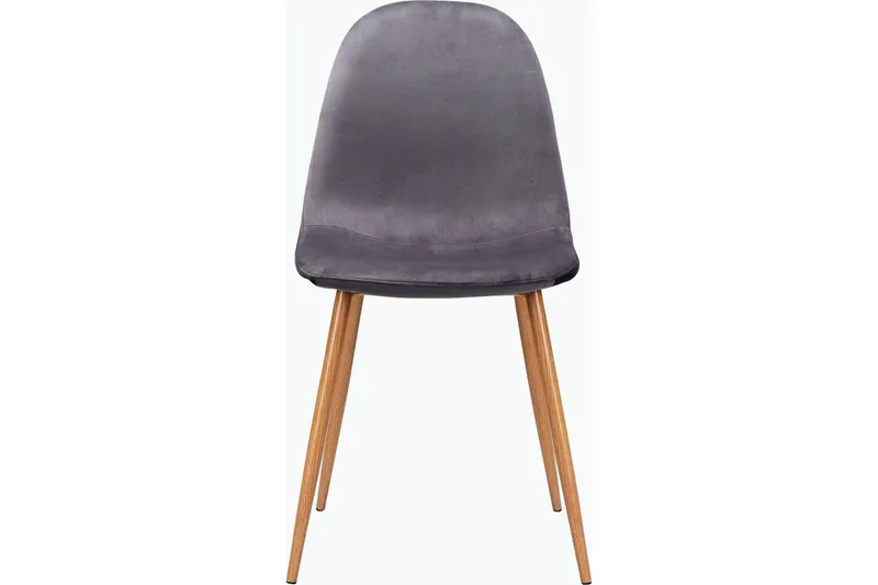 Oktoos Matstol - Antracit/Natur - Products - Möbler - Fåtölj & stolar - Matstol & köksstol