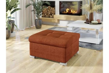 Dynir Fotpall 68 cm - Orange - Products - Möbler - Fåtölj & stolar - Pall & puff - Fotpallar