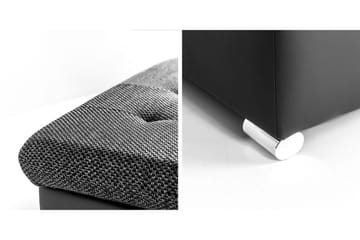 Dynir Fotpall 70 cm - Svart/Mörkgrå - Products - Möbler - Fåtölj & stolar - Pall & puff - Fotpallar