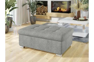 Dynir Sittpuff - Vit/Grå/Svart - Products - Möbler - Fåtölj & stolar - Pall & puff - Sittpuff