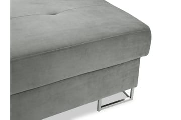 Reginia Fotpall 104 cm - Blå - Products - Möbler - Fåtölj & stolar - Pall & puff - Fotpallar