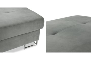 Reginia Fotpall 104 cm - Blå - Products - Möbler - Fåtölj & stolar - Pall & puff - Fotpallar