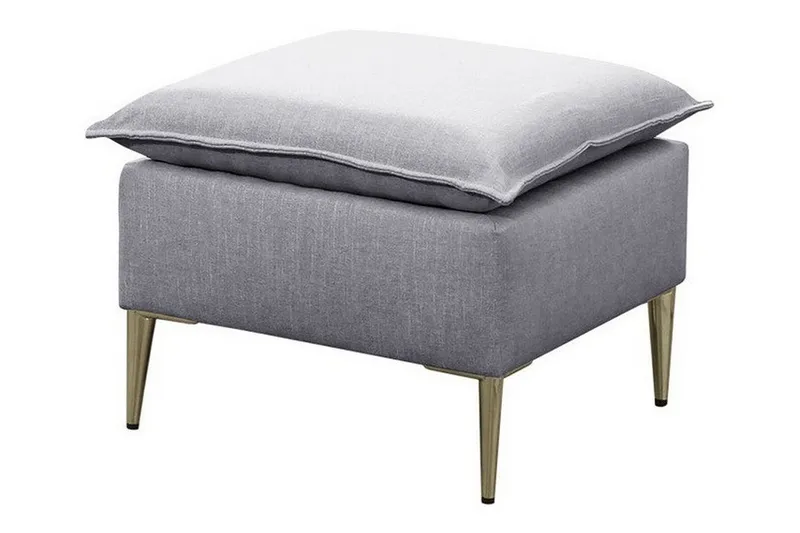 Staffin Fotpall 50 cm Ljusgrå