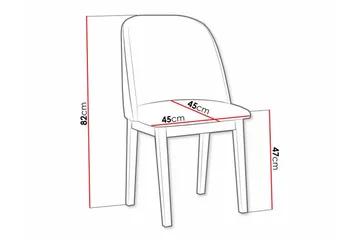 Patrickswell Matstol - Brun - Products - Möbler - Fåtölj & stolar - Matstol & köksstol