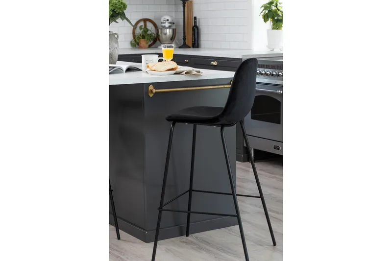 Polar Barstol - Svart - Products - Möbler - Fåtölj & stolar - Barstol & barpall