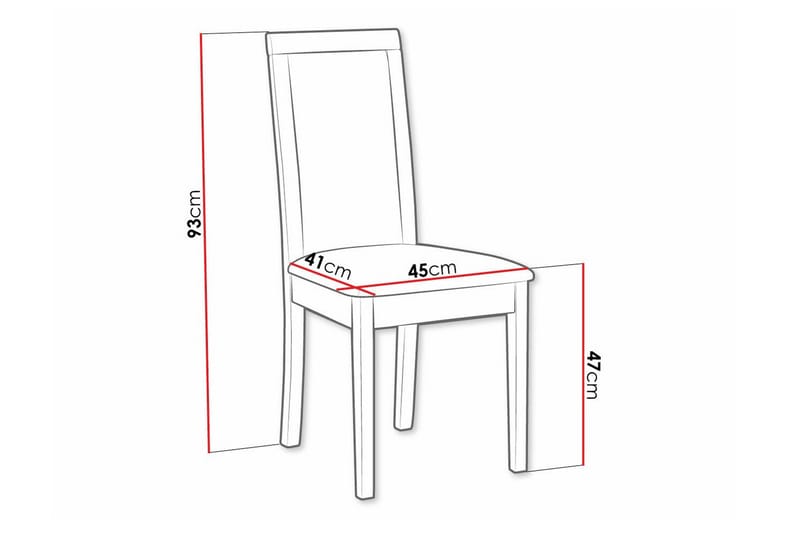 Rowden Matstol - Brun - Products - Möbler - Fåtölj & stolar - Matstol & köksstol