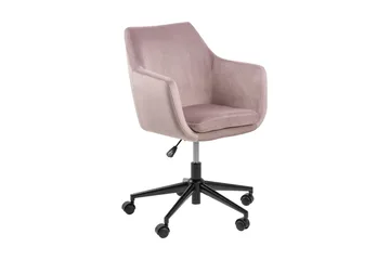 Samlar Kontorsstol VIC-tyg - Röd/Svart - Products - Möbler - Fåtölj & stolar - Kontorsstol & skrivbordsstol