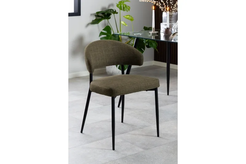 Sawako Matstol - Grön - Products - Möbler - Fåtölj & stolar - Matstol & köksstol