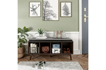 Brittany Sittbänk 118 cm Brun - Novogratz - Products - Möbler - Fåtölj & stolar - Sittbänk