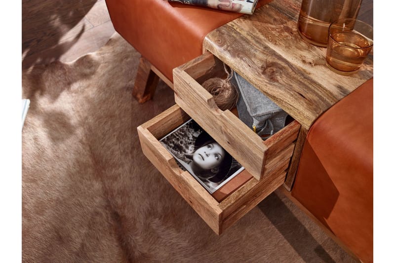 Tultered Sittbänk 120 cm - Brun - Products - Möbler - Fåtölj & stolar - Sittbänk