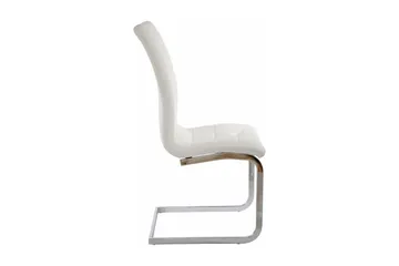 Tolna Spisestol Konstläder 2-pack - Vit - Products - Möbler - Fåtölj & stolar - Matstol & köksstol