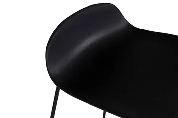 Wave Barstol - Svart - Products - Möbler - Fåtölj & stolar - Barstol & barpall