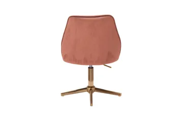 Willowdale Kontorsstol - Rosa/Guld - Products - Möbler - Fåtölj & stolar - Kontorsstol & skrivbordsstol