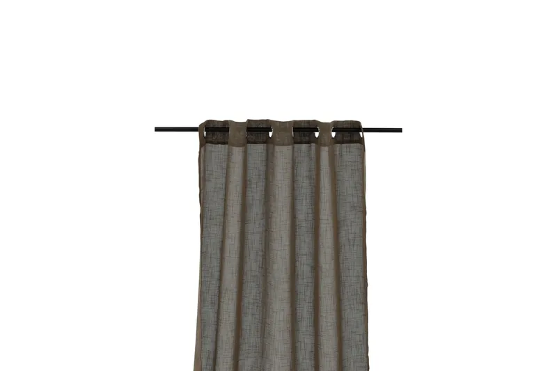 Kaya Öljettgardin 140x290 cm - Brun - Products - Textil & mattor - Gardiner - Gardinlängder - Öljettgardiner
