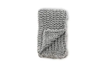 Kate Pläd 130x170 cm - Ljusgrå - Products - Textil & mattor - Filt & pläd