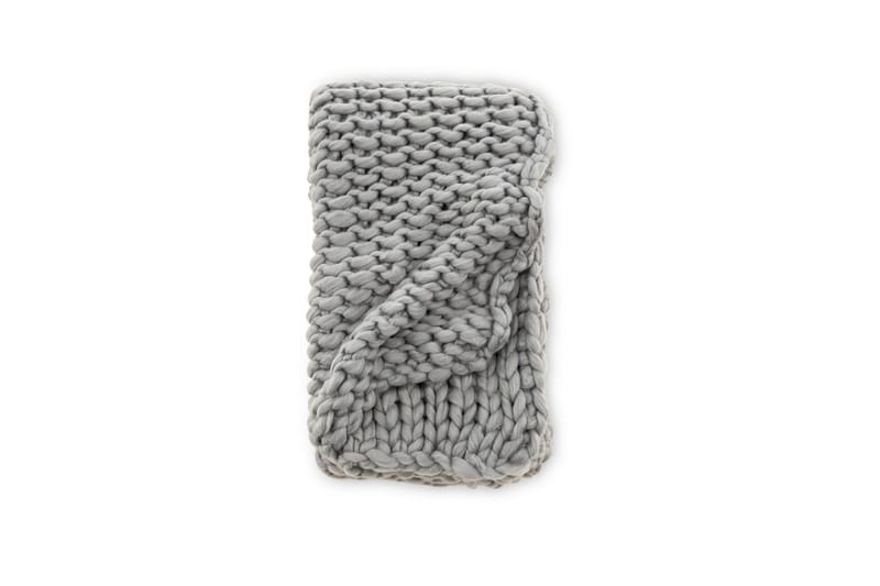 Kate Pläd 130x170 cm - Ljusgrå - Products - Textil & mattor - Filt & pläd