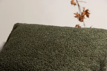 Tuva Kuddfodral - Mörkgrön - Products - Textil & mattor - Kudde & kuddfodral - Kuddfodral