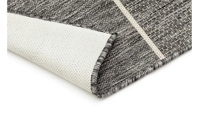 Madrid Square Flatvävd Matta 80x240 - Grå/Vit - Products - Textil & mattor - Matta - Flatvävd matta