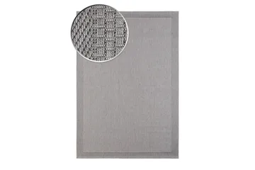 Miami Flatvävd Matta 133x190 cm - Grå - Products - Textil & mattor - Matta - Flatvävd matta