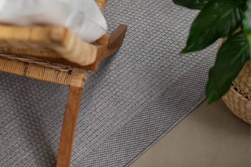 Miami Flatvävd Matta 160x230 cm - Grå - Products - Textil & mattor - Matta - Flatvävd matta