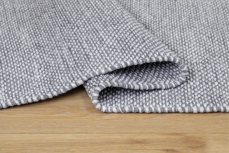 Alva Bomullsmatta 75x340 cm Oval - Grå - Products - Textil & mattor - Matta - Modern matta - Bomullsmatta