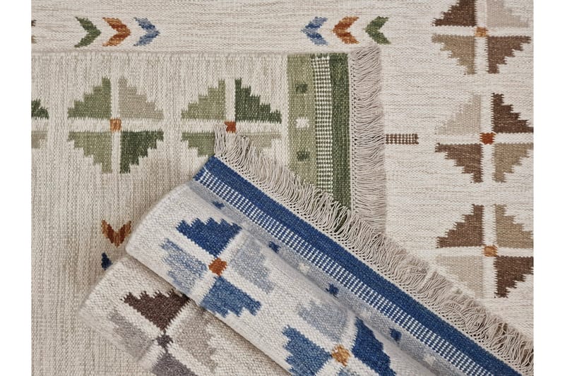 Avesta Ullmatta 240x340 cm Rektangulär - Blå - Products - Textil & mattor - Matta - Modern matta - Ullmatta