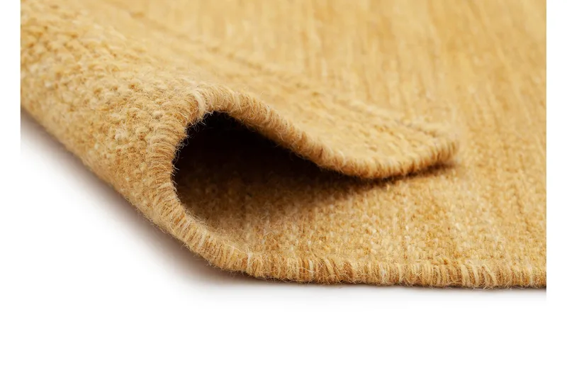 Birka Ullmatta Rektangulär 240x340 cm - Ockragul - Products - Textil & mattor - Matta - Modern matta - Ullmatta