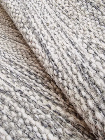 Birka Ullmatta Rektangulär 300x400 cm - Silver - Products - Textil & mattor - Matta - Modern matta - Ullmatta