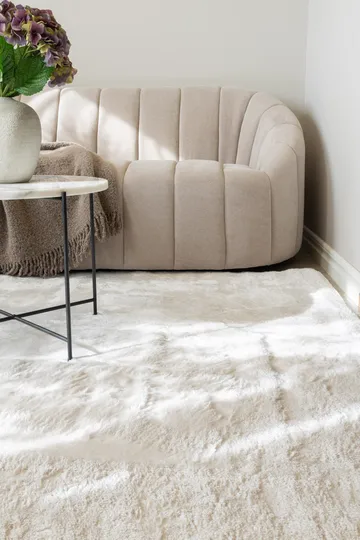 Cozy Ryamatta 110x160 cm Rektangulär - Vit - Products - Textil & mattor - Matta - Modern matta - Ryamatta