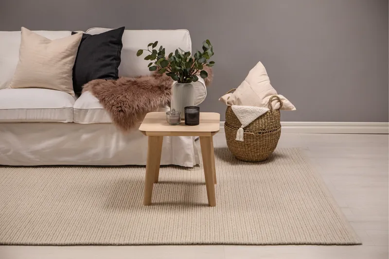 Dalarö Ullmatta 160x230 cm - Vit - Products - Textil & mattor - Matta - Modern matta - Ullmatta