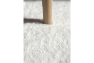 Heaven Ryamatta Vit rund 160 - Vit - Products - Textil & mattor - Matta - Modern matta - Ryamatta