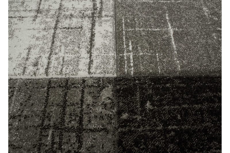 London Square Friezematta Rund 240 - Svart/Grå - Products - Textil & mattor - Matta - Modern matta - Wiltonmatta