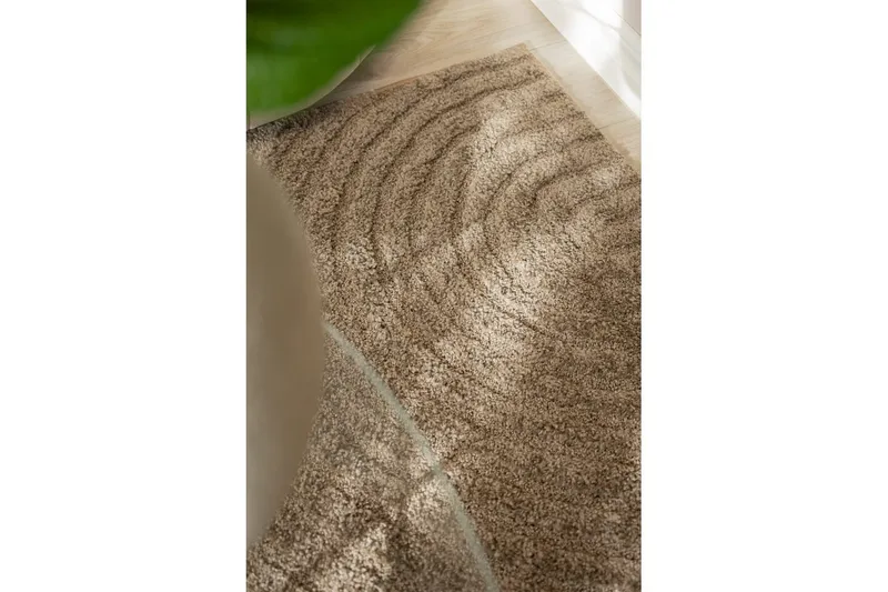 Maskinvävd Matta Genova Zen - 80x250 cm, Mocca - Products - Textil & mattor - Matta - Modern matta - Wiltonmatta