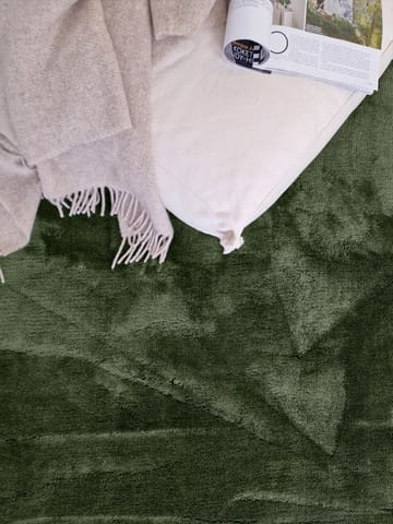 Cozy Ryamatta 133x190 cm Rektangulär - Grön - Products - Textil & mattor - Matta - Modern matta - Ryamatta