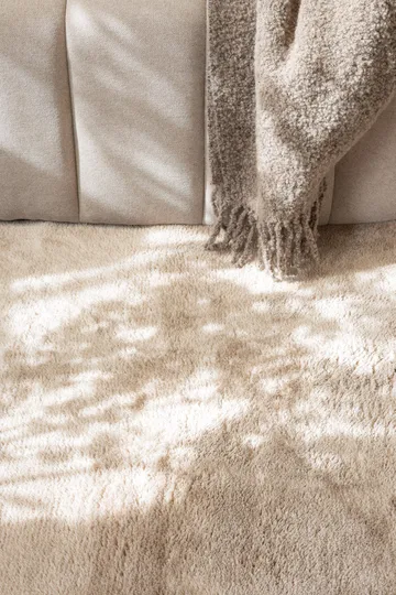 Cozy Ryamatta 60x120 cm Rektangulär - Linne - Products - Textil & mattor - Matta - Modern matta - Ryamatta